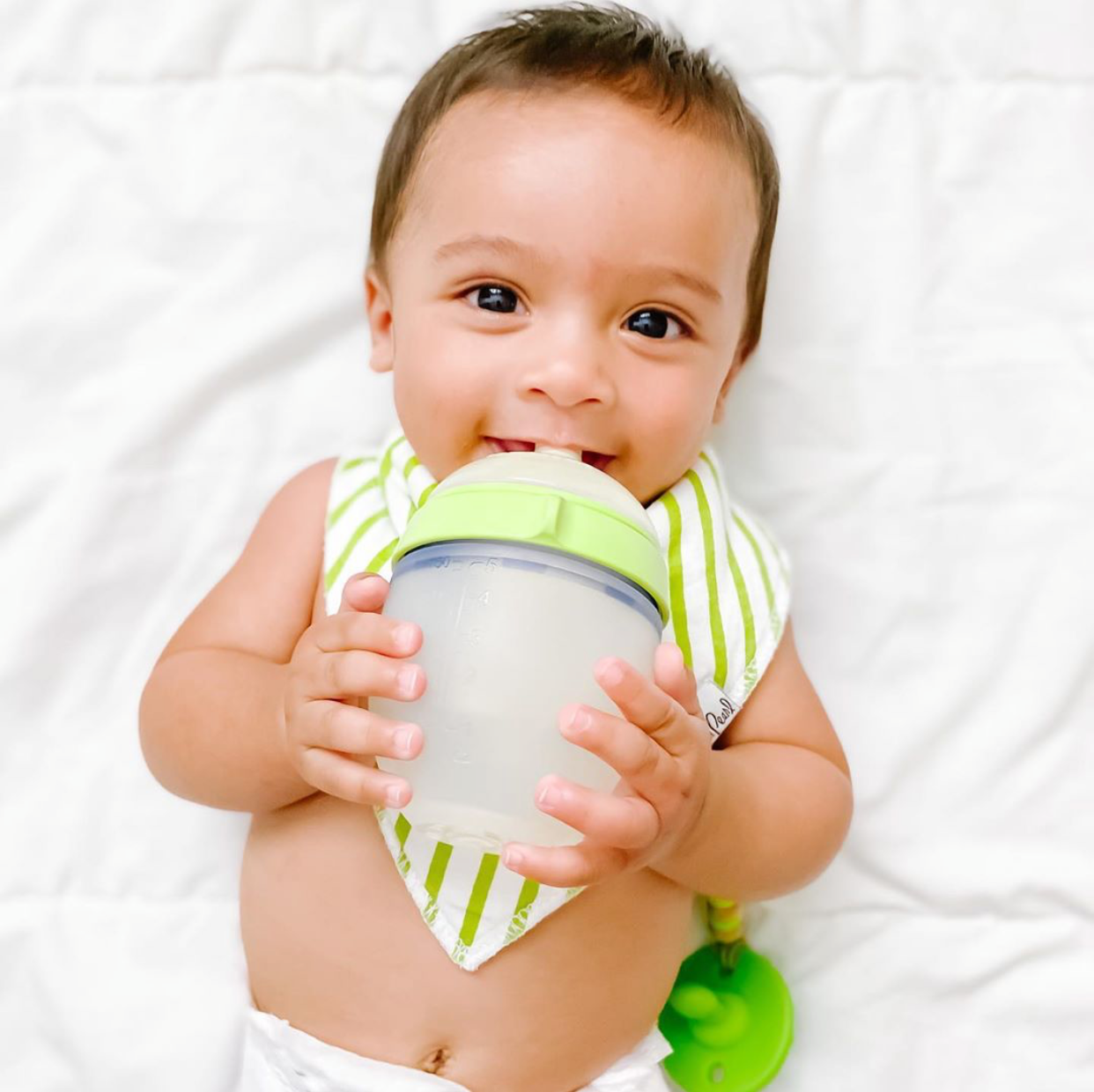 Biberón Comotomo Tacto Natural Flujo Lento 0-3 Meses 150 Ml