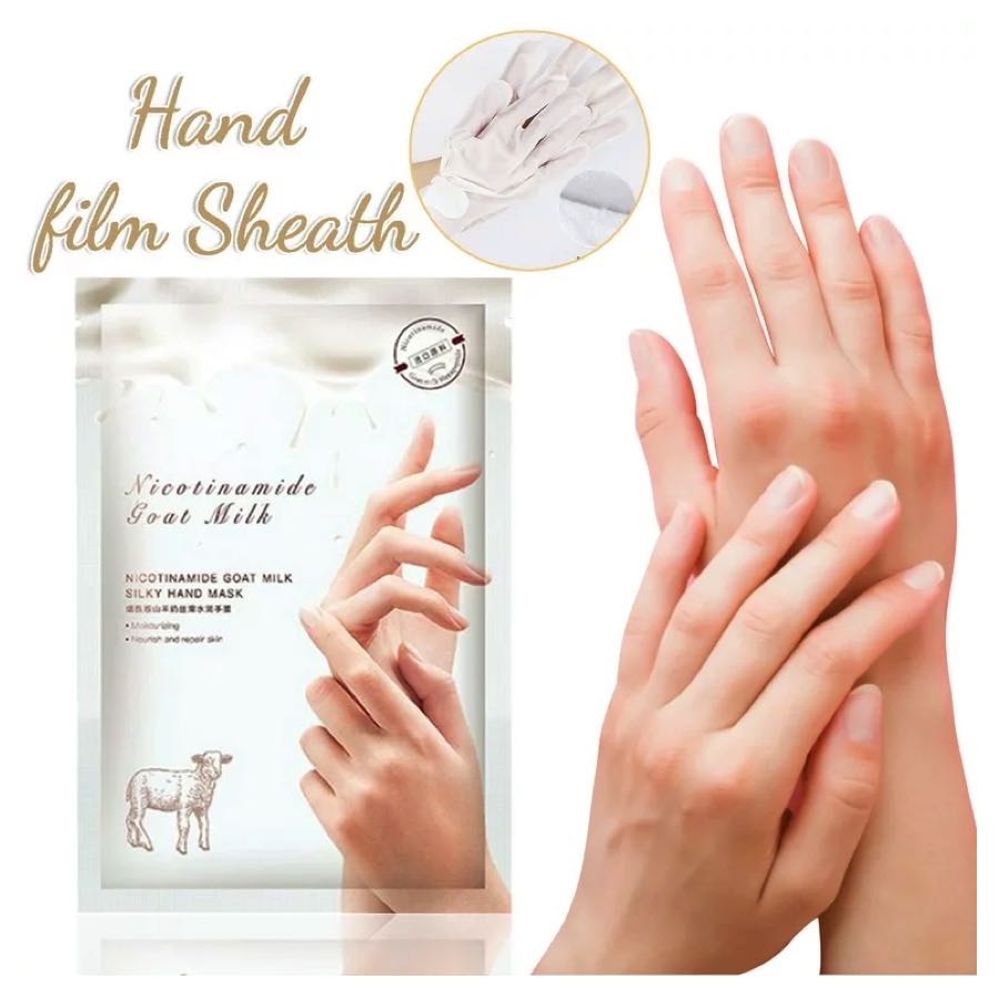 Paquete 5 Pares Mascarilla Guantes Para Manos Hidratante 