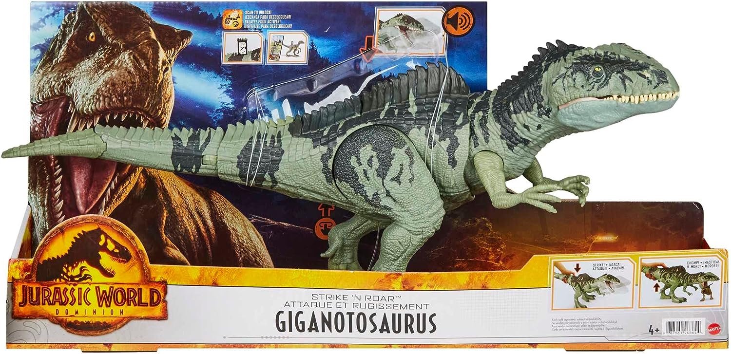 Jurassic World Dominion Ataque Giant Dino Ginanotosaurus
