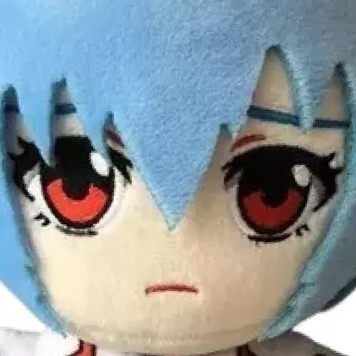 Muñeco De Peluche Rei Ayanami Personaje De Animación.