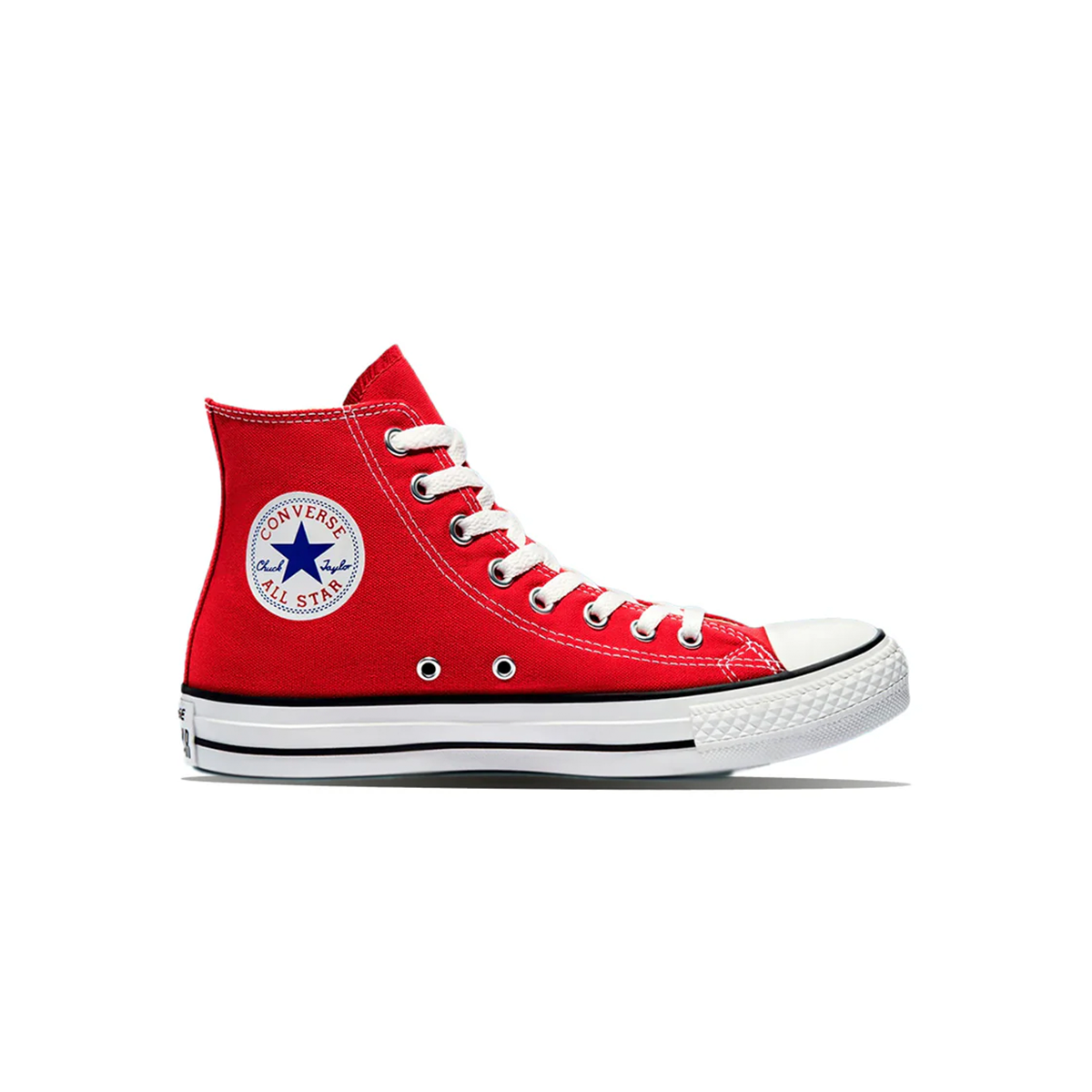 Tenis Converse Chuck Taylor All Star Rojos en Bota de Lona Unisex