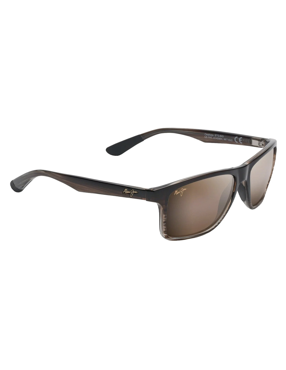 HCL Onshore Chocolate Fade Maui Jim Sunglasses lentes de sol H798-01