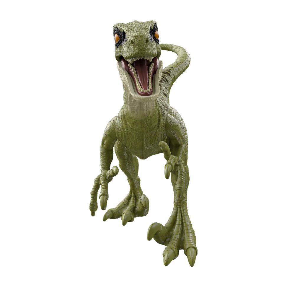 Jurassic World Dino Escape Velociraptor verde