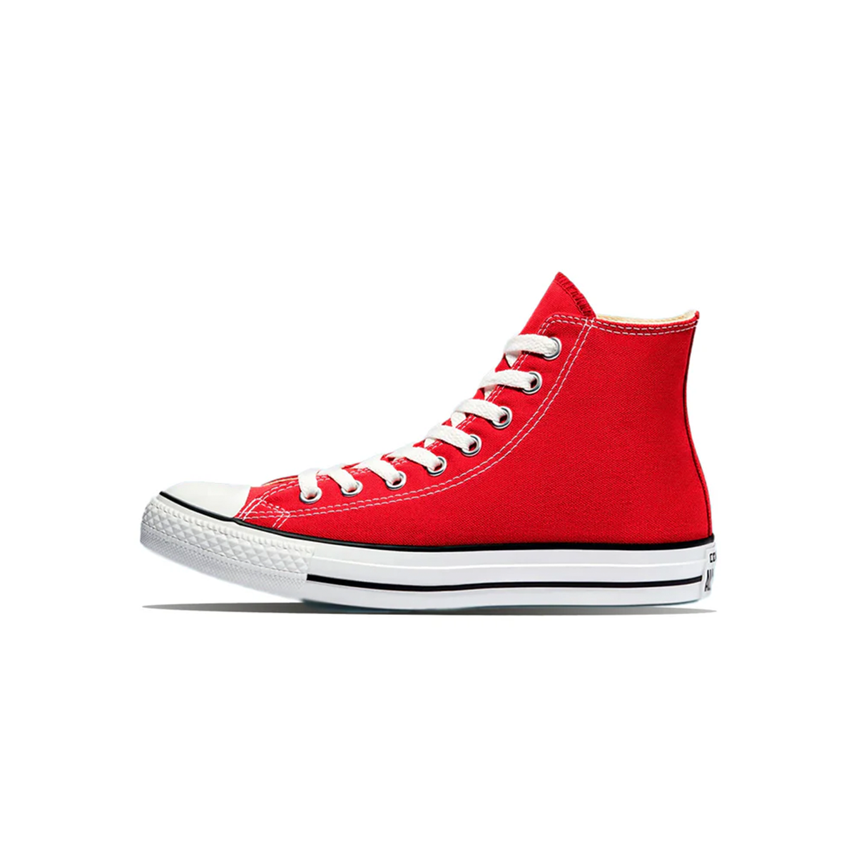 Tenis Converse Chuck Taylor All Star Rojos en Bota de Lona Unisex