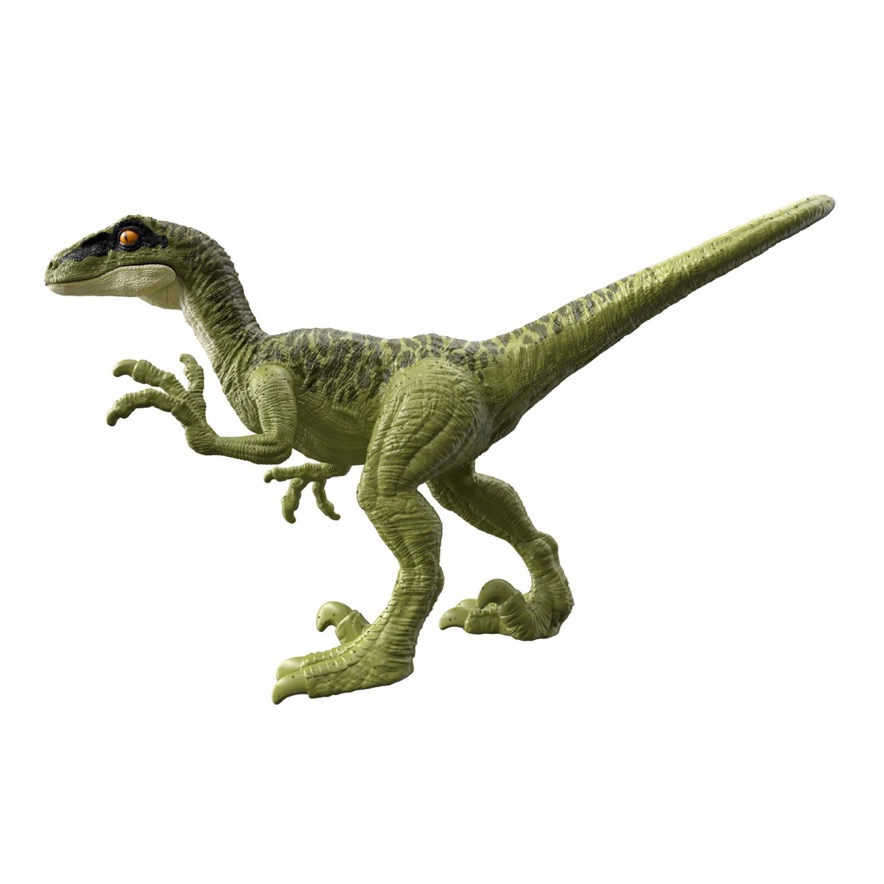 Jurassic World Dino Escape Velociraptor verde