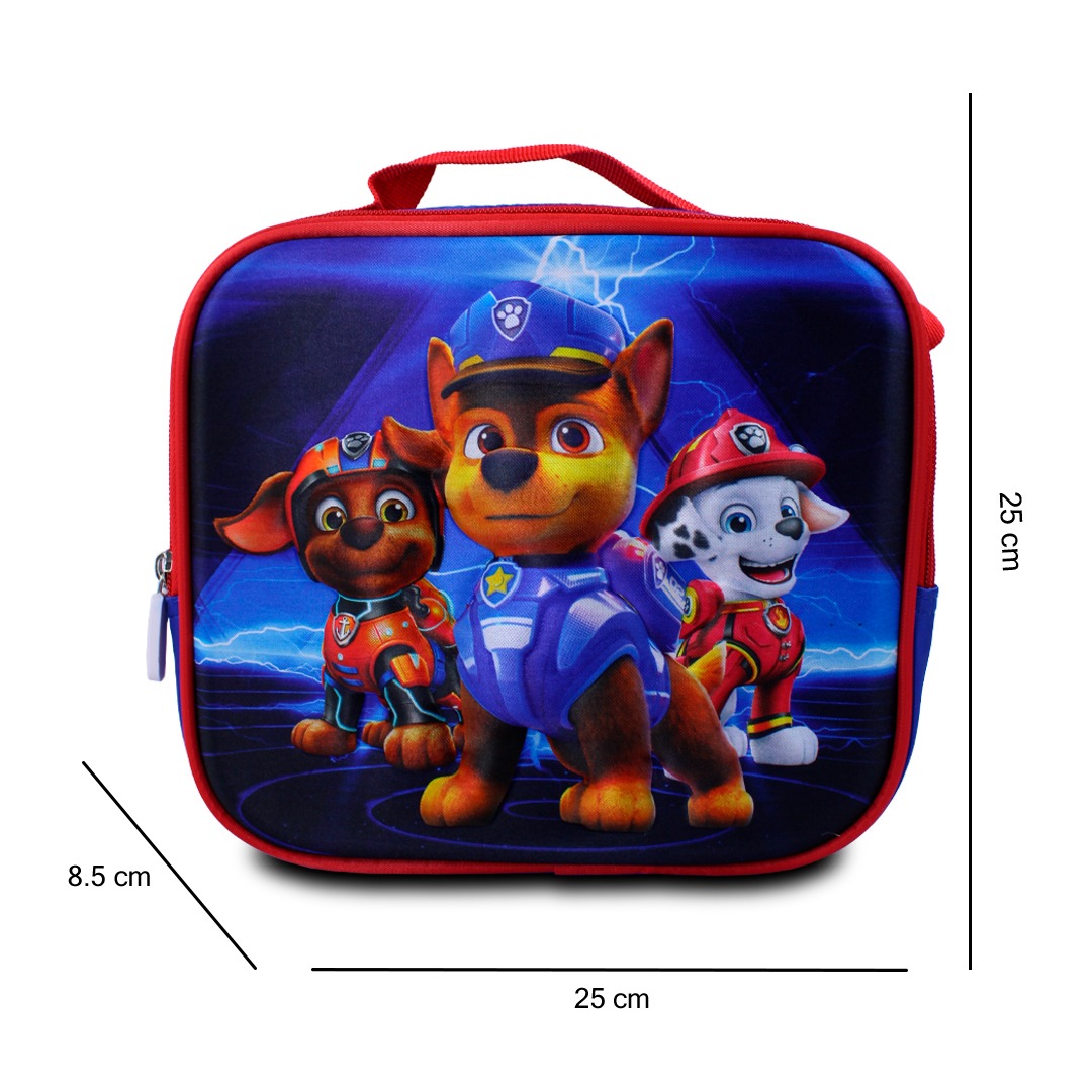Kit Escolar Mochila Lonchera Y Lapicera De Paw Patrol Para Niños