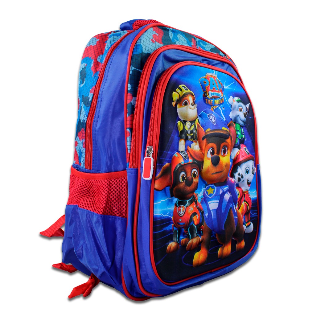 Kit Escolar Mochila Lonchera Y Lapicera De Paw Patrol Para Niños