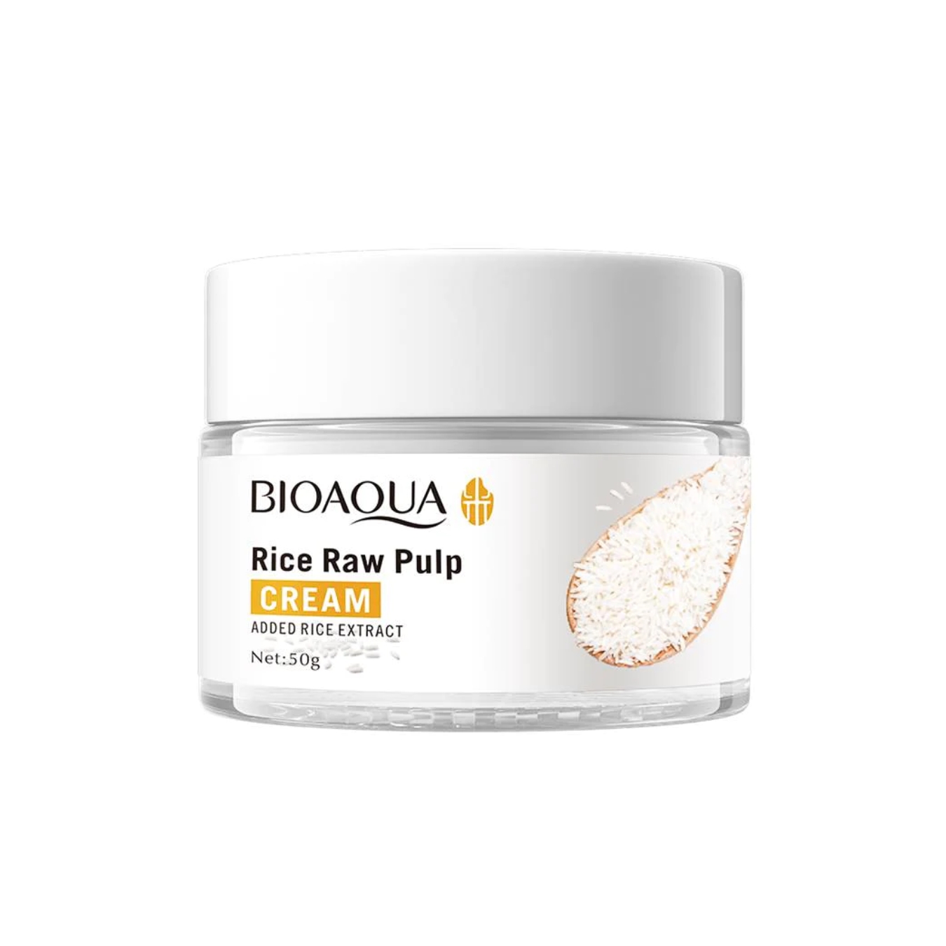 Crema Hidratante Con Extracto de Arroz .