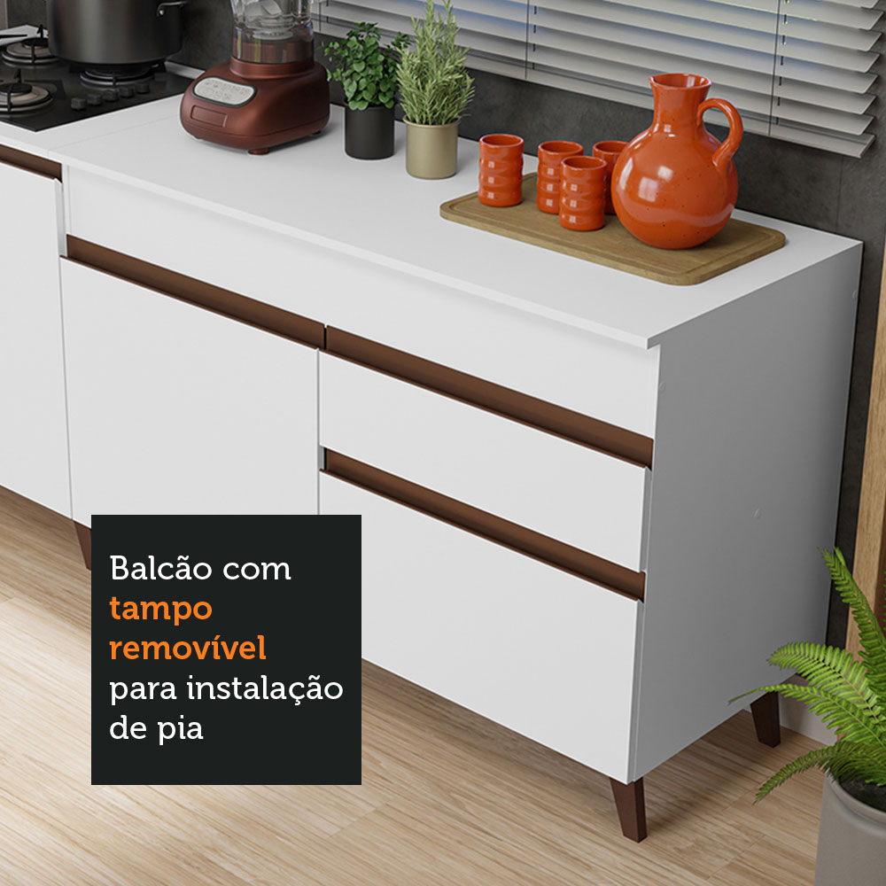 Cocina Integral Completa Modular Madesa Reims Con Encimera B.