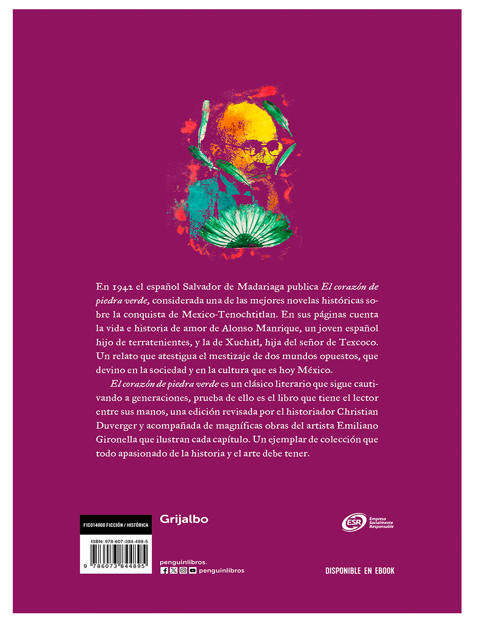 Libro El corazón de piedra verde Autor Salvador de Madariaga