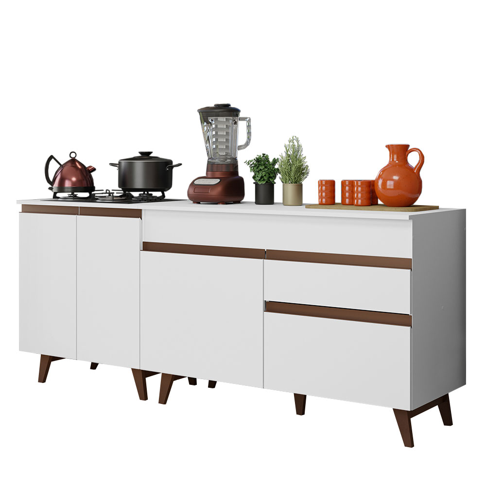 Cocina Integral Completa Modular Madesa Reims Con Encimera B.