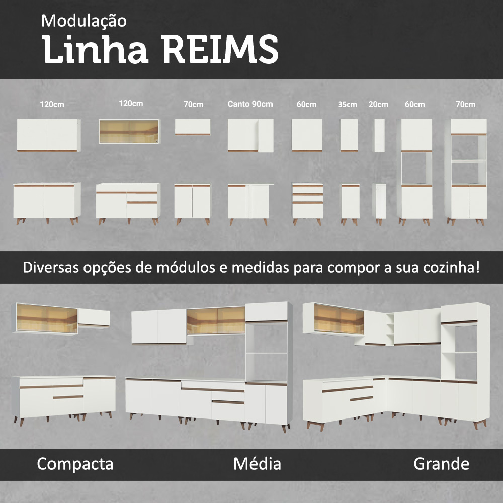 Cocina Integral Completa Modular Madesa Reims Con Encimera B.