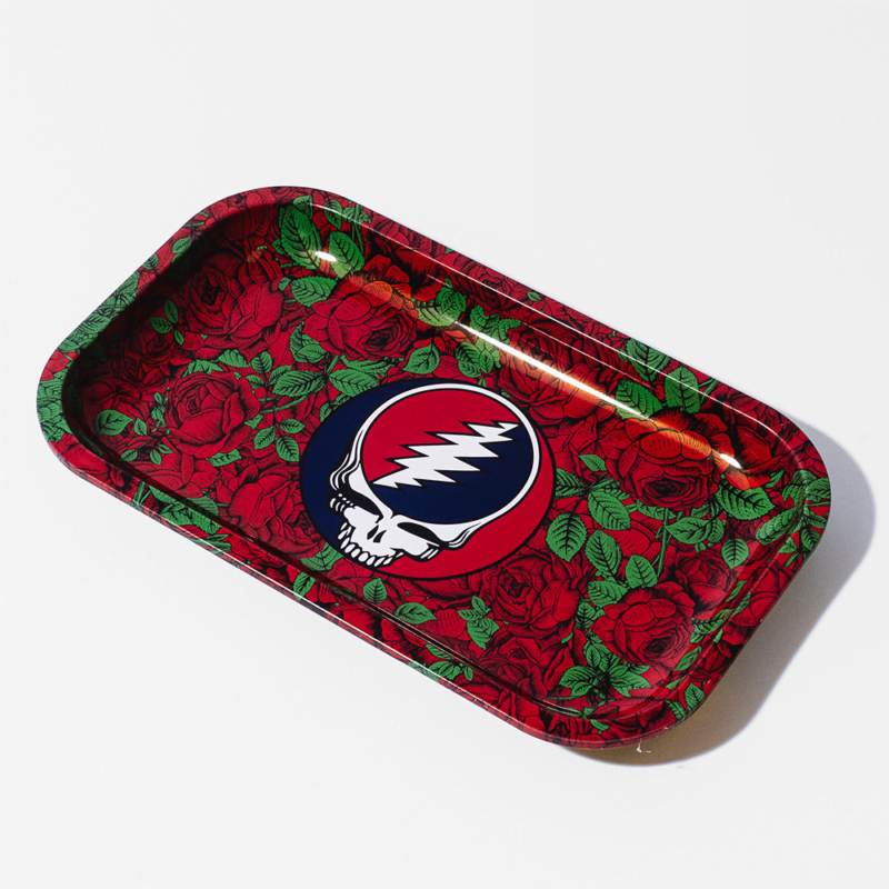 Charola de Metal Rosas Grateful Dead Mediana Blazy Susan