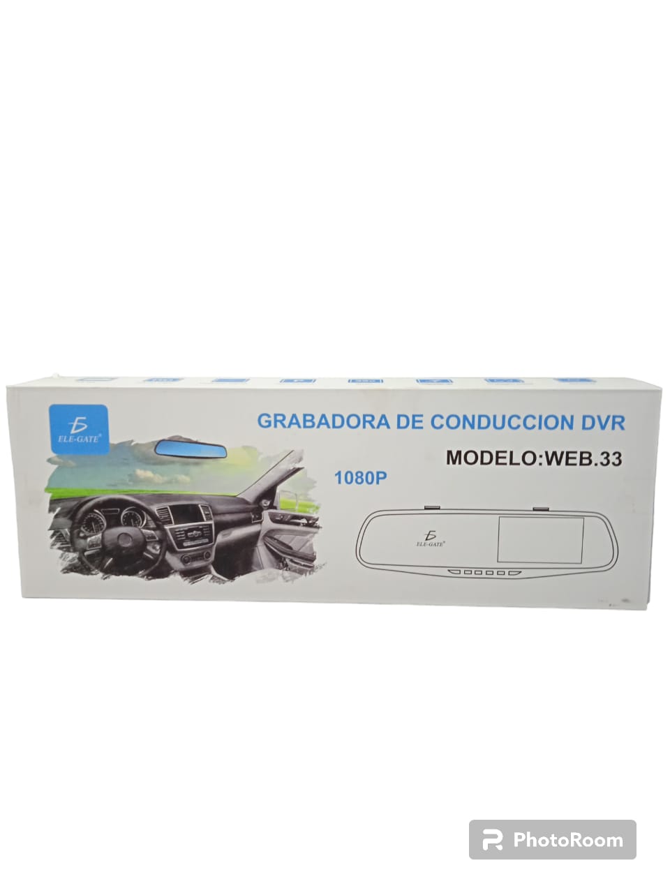 2 Cámaras Retrovisor Frente Y Trasera Graba Nocturna.