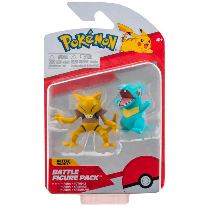 Pokemon Abra + Totodile