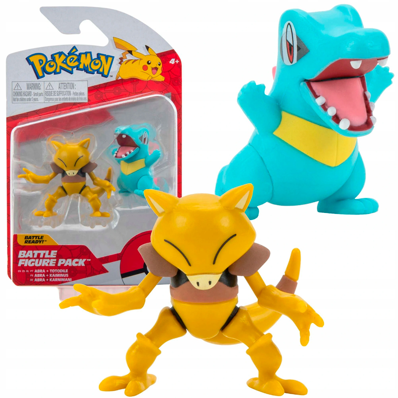 Pokemon Abra + Totodile