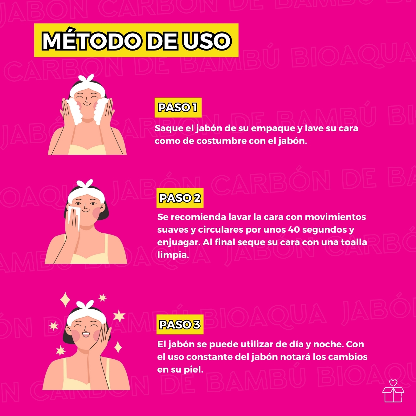 Jabón Carbon Bambo Exfoliante.