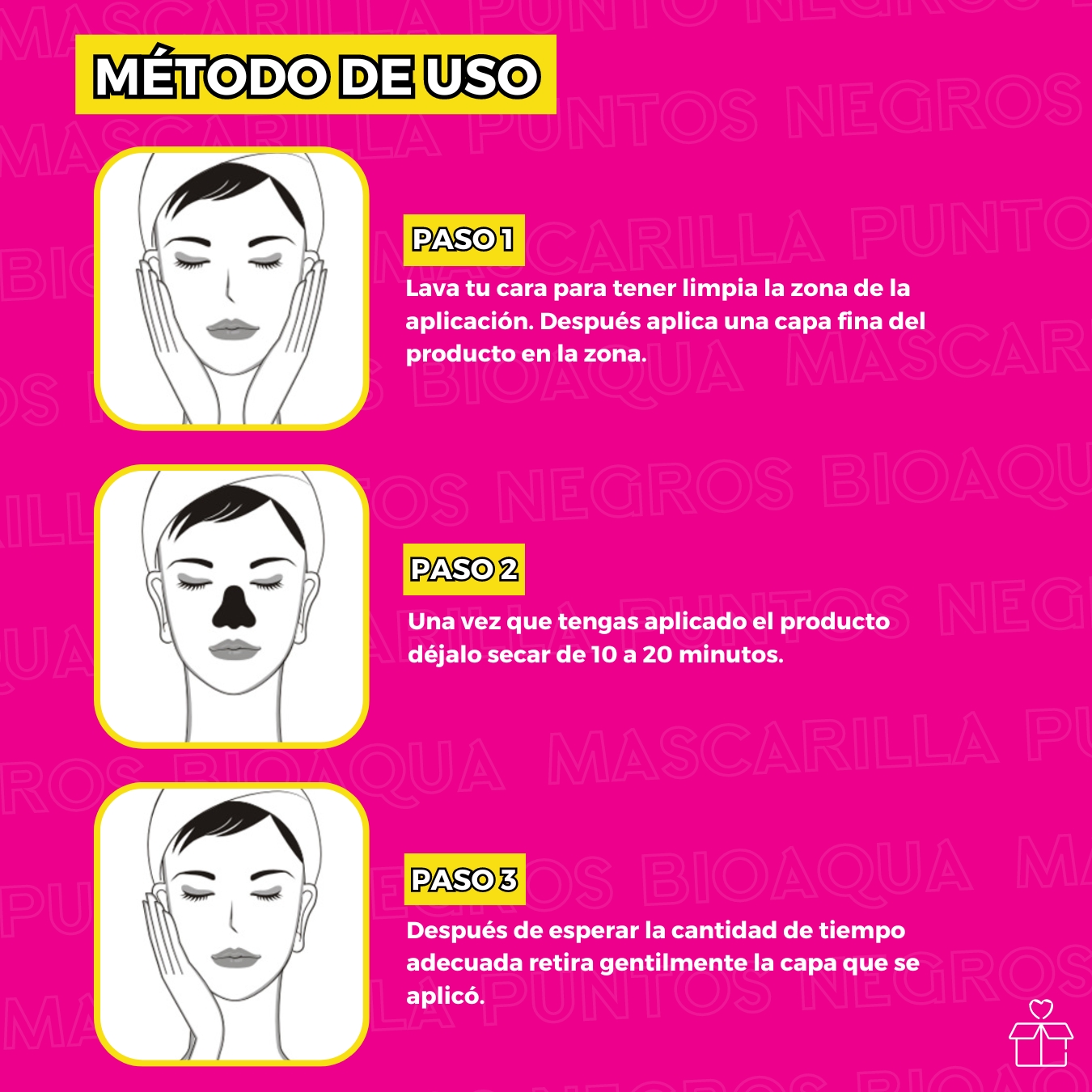 Mascarilla Para Puntos Negros Carbon Activado.