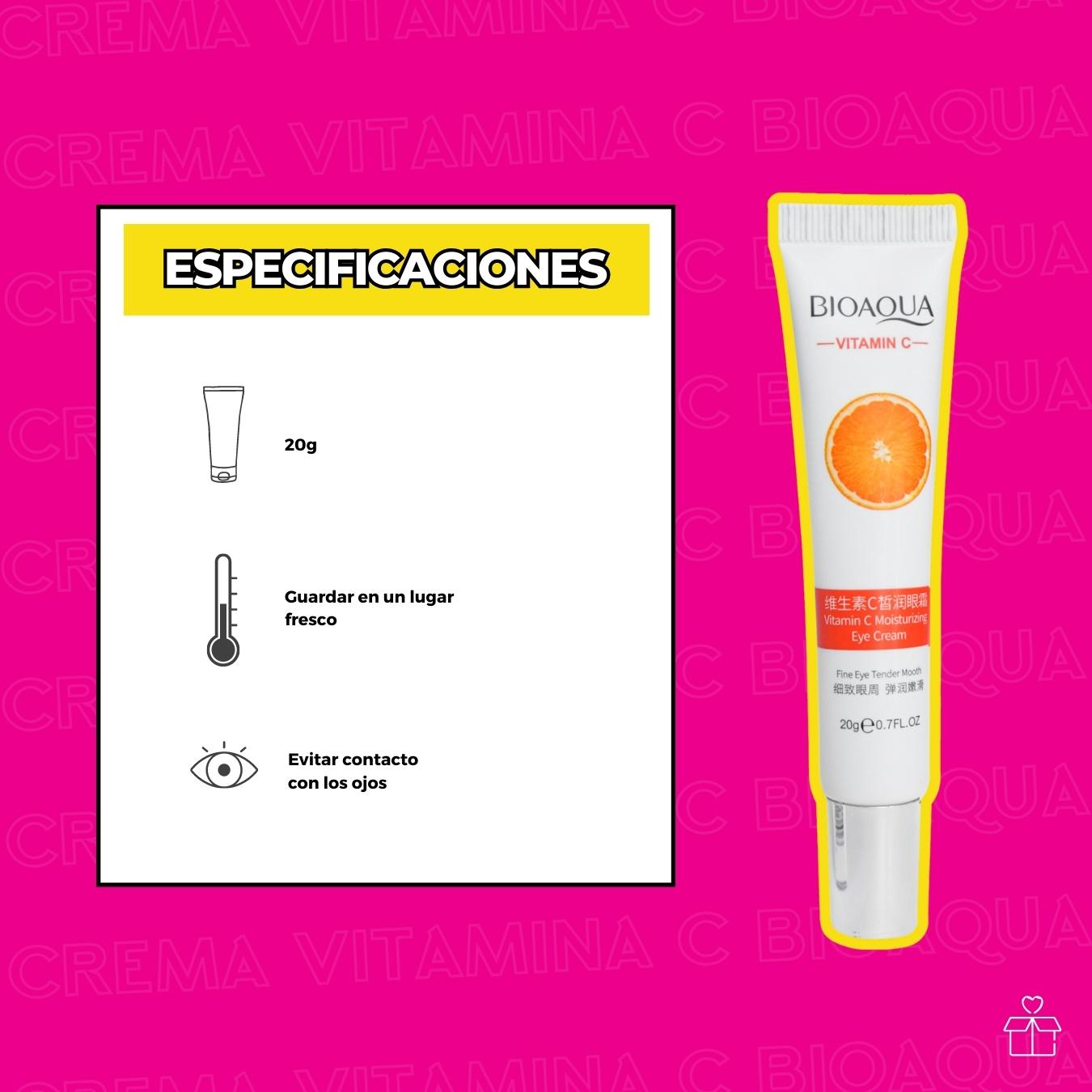 Crema Contorno Ojos Con Vitamina C.