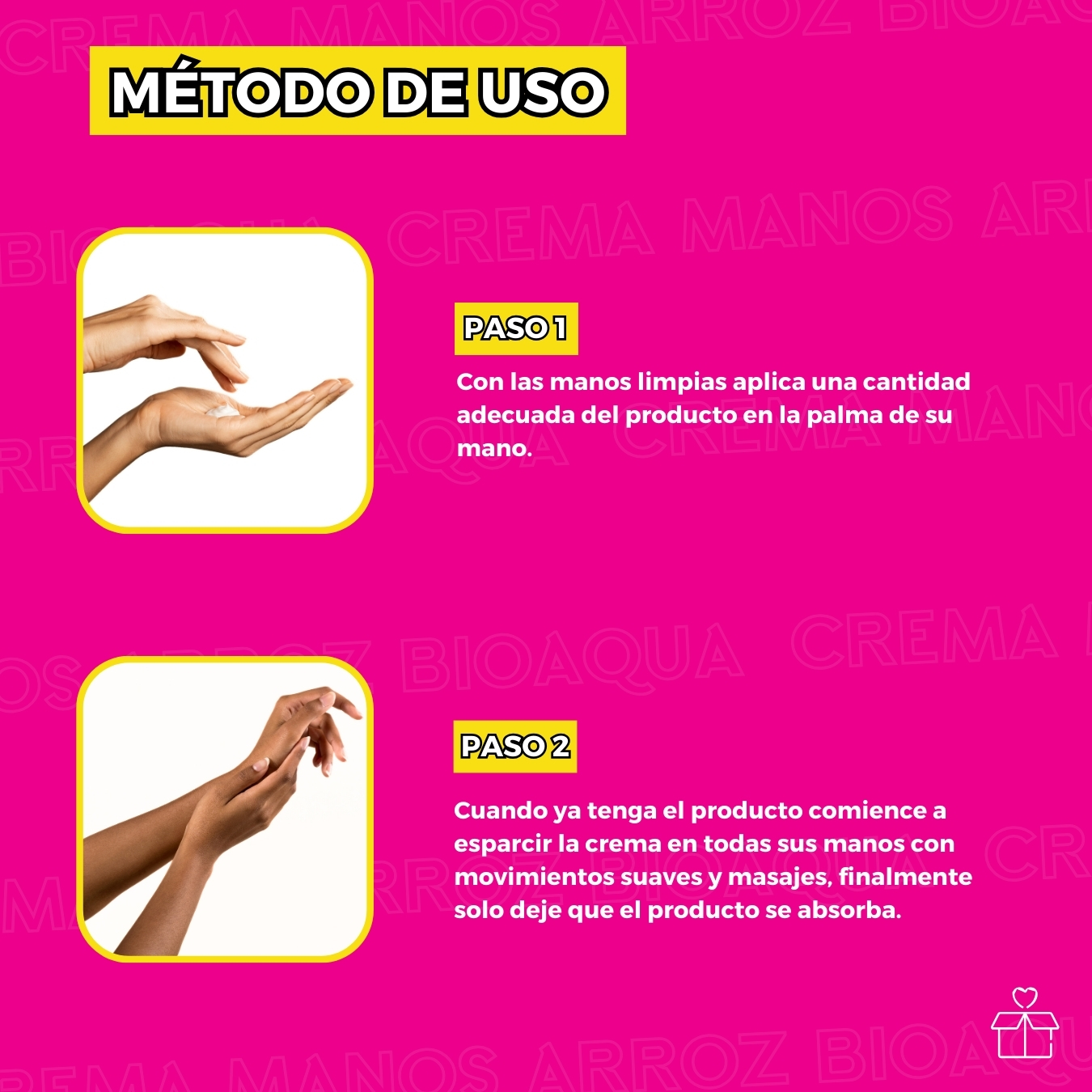 5 cremas para manos con extracto de arroz.