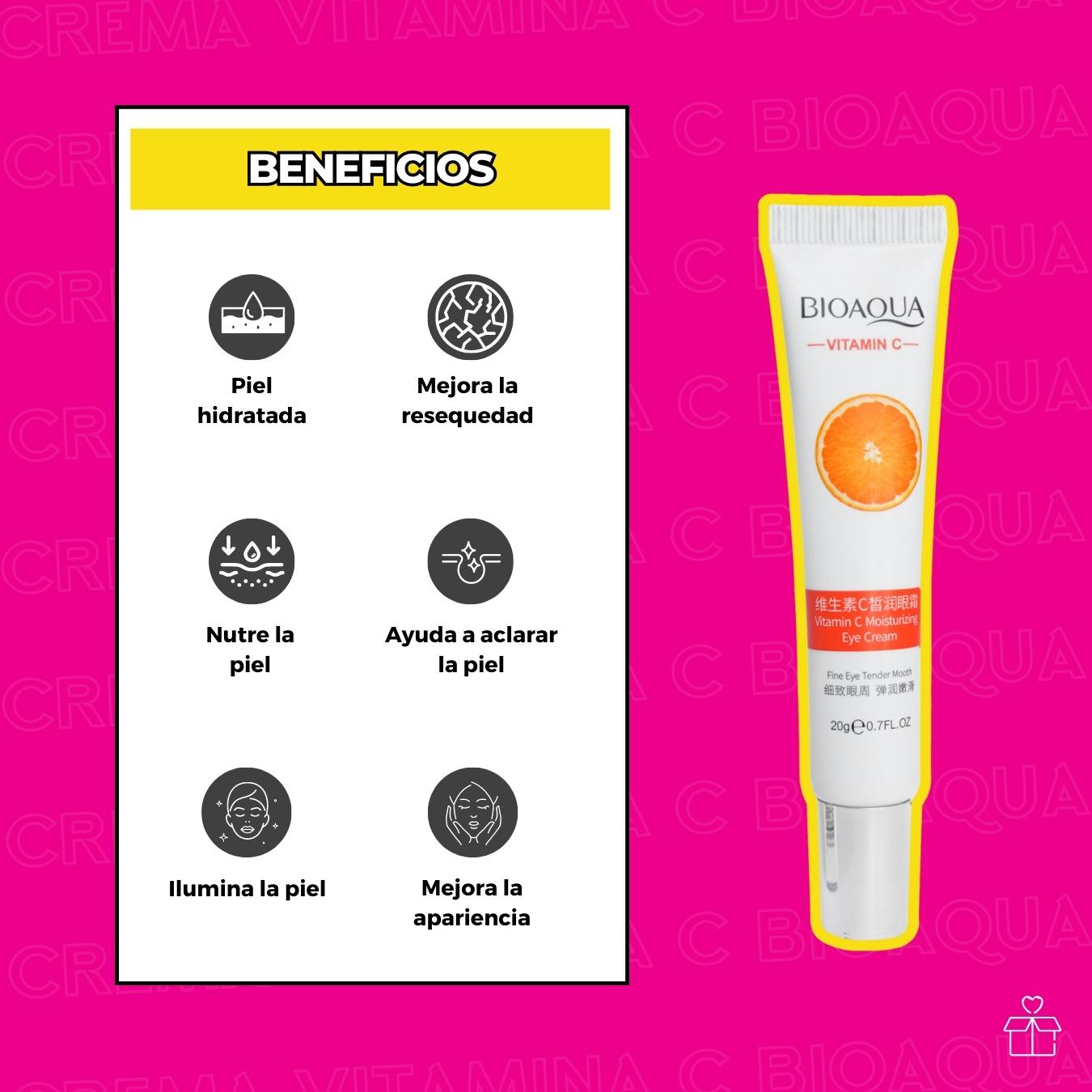 Crema Contorno Ojos Con Vitamina C.