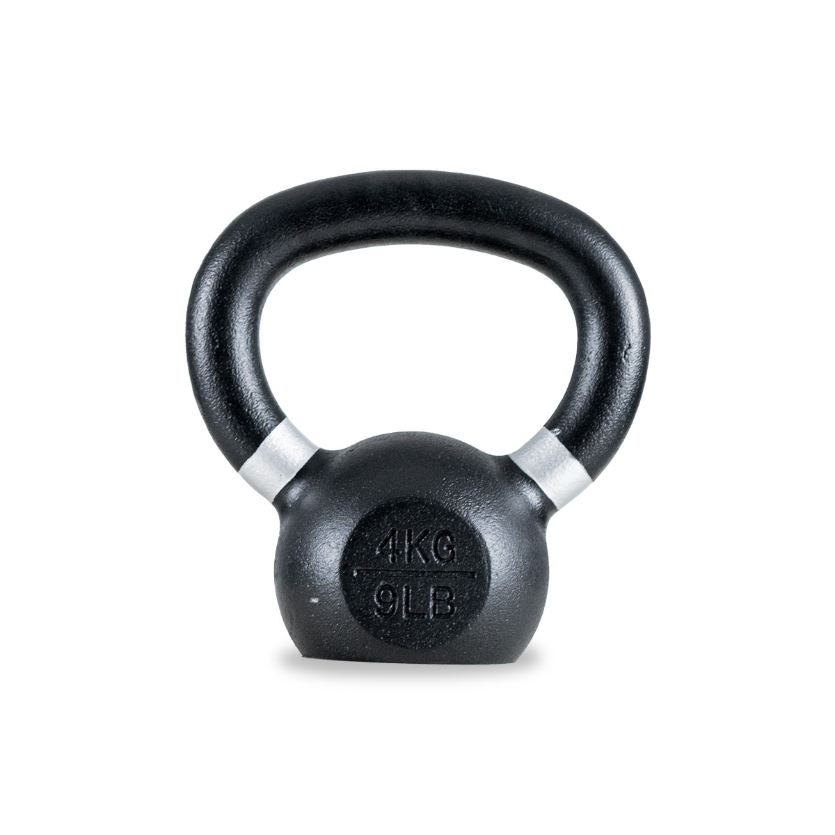 Pesa Rusa Kettlebell De 4kg/9 Libras Fitness Gym Color BLANCO.