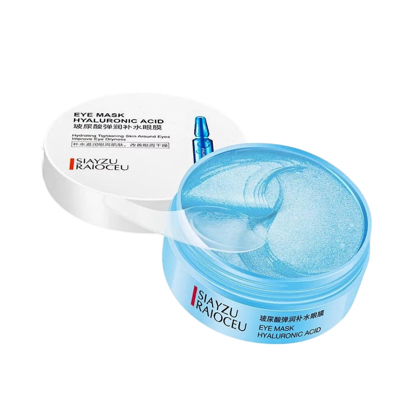 Parches Hydrogel Contorno Ojos Acido Hialuronico.