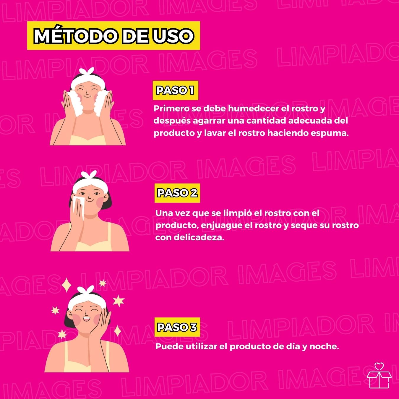 Limpiador Facial Images con Acido Hialuronico.