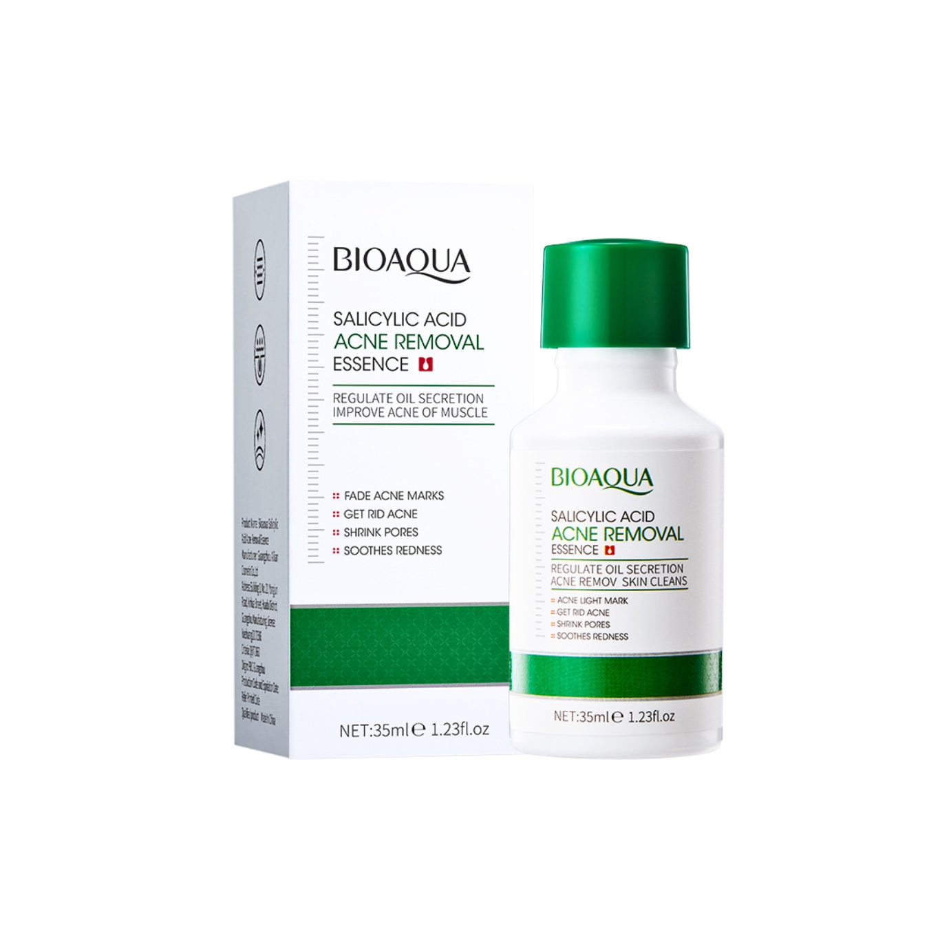 Serum Facial Con Acido Salicilico Anti Acne Bioaqua.