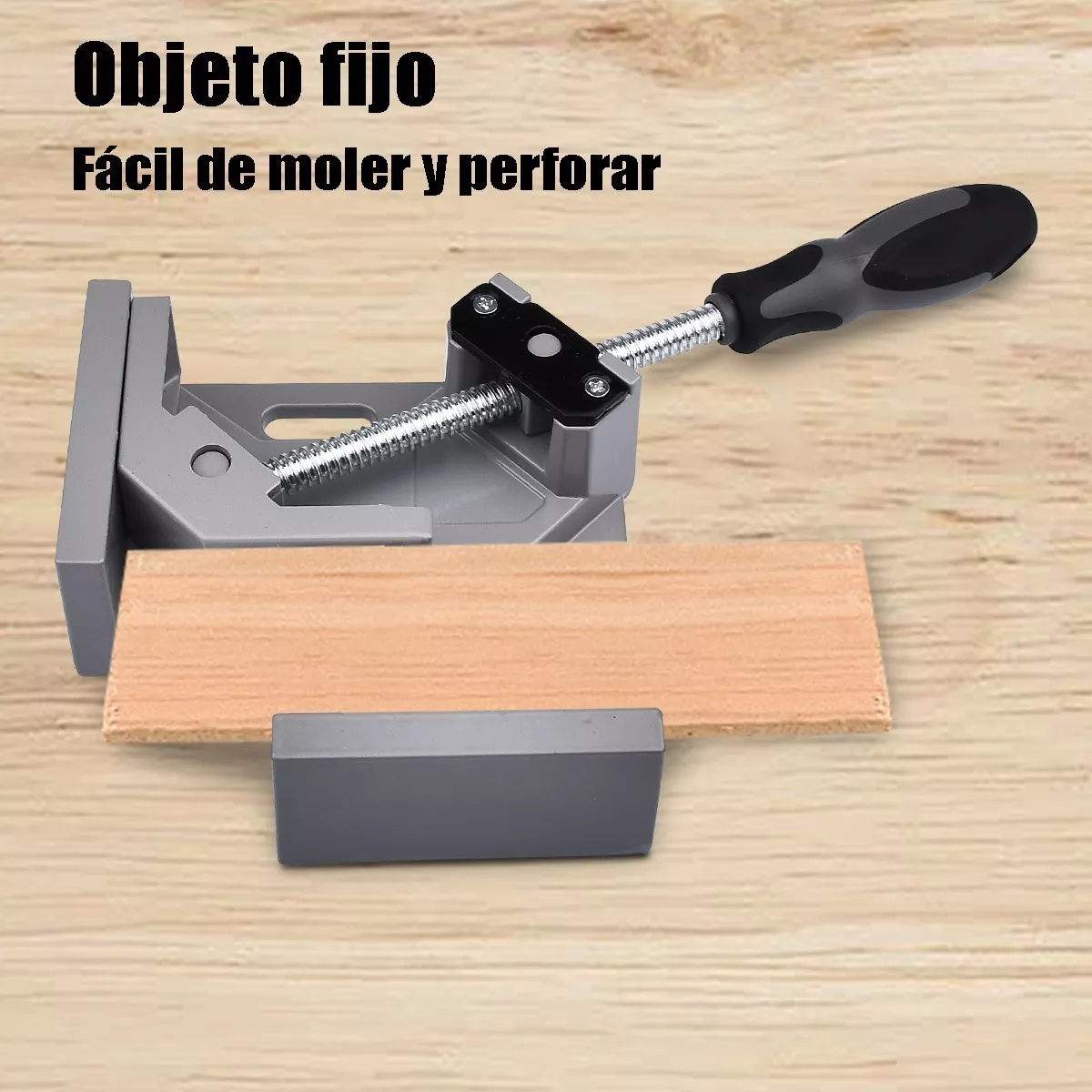 Prensa Esquinera Carpinteria 90° Para Madera Y Metal
