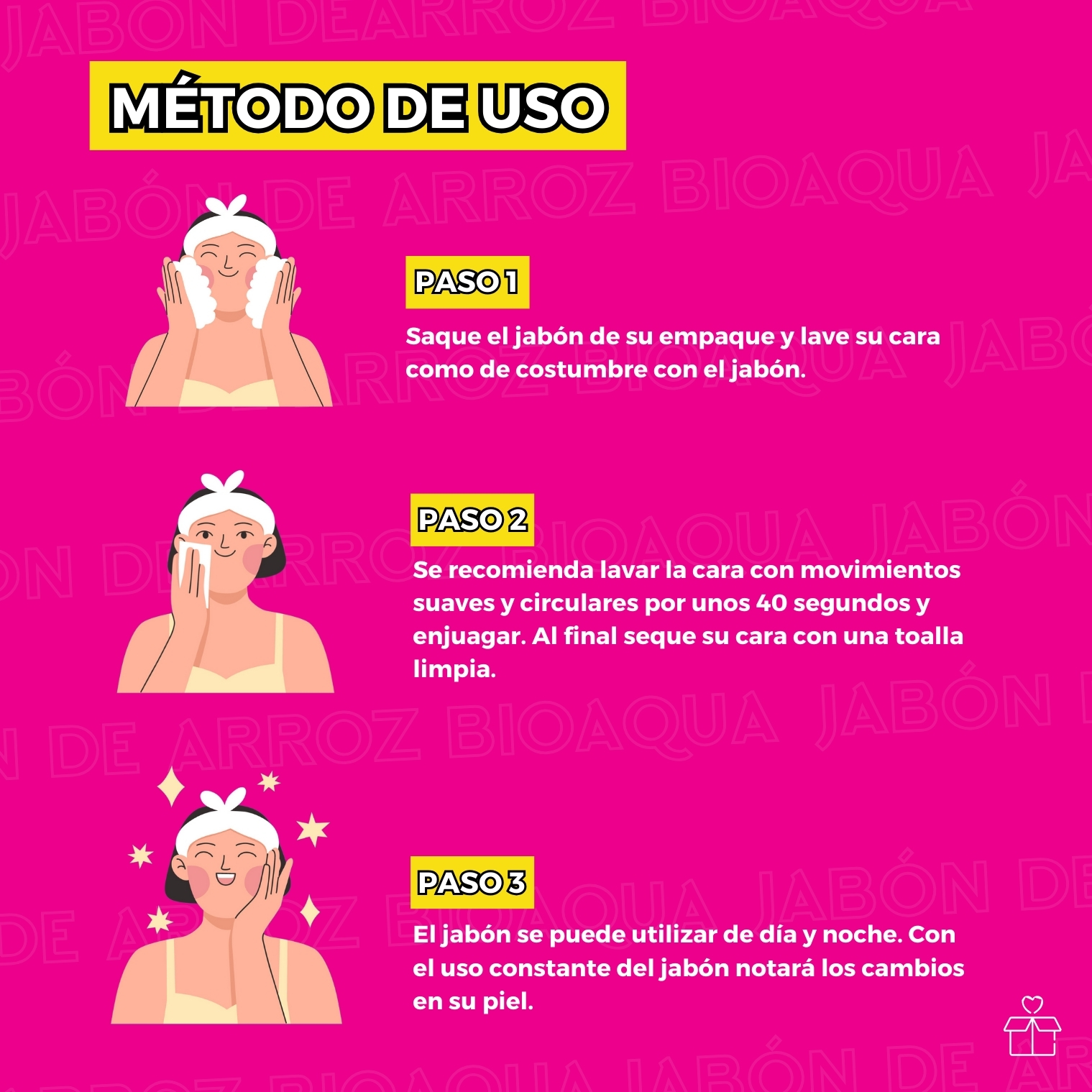 Jabón De Arroz Aclarante.