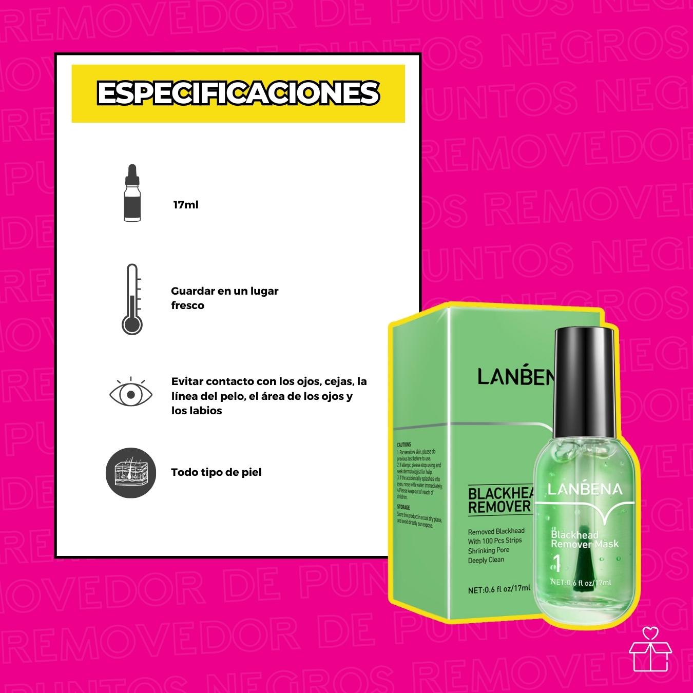 Mascarilla Removedor De Puntos Negros Y Espinillas.