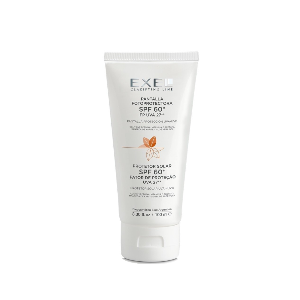 Protector Solar SPF60 100ml (Exel)