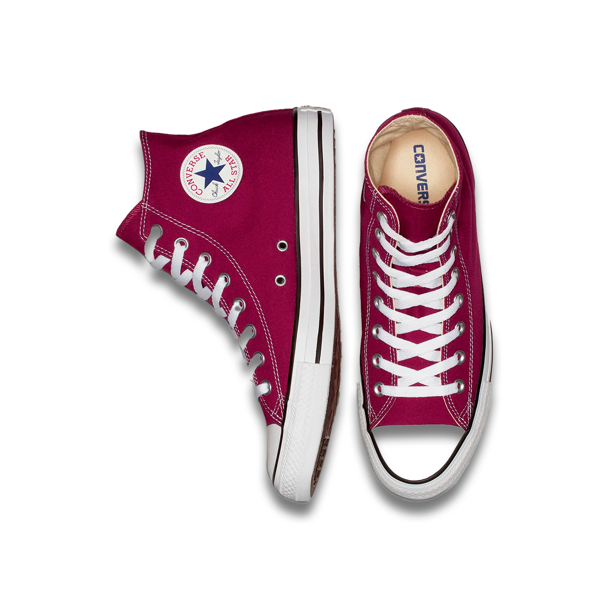  Tenis Converse Chuck Taylor All Star Vino Bota de Lona Unisex