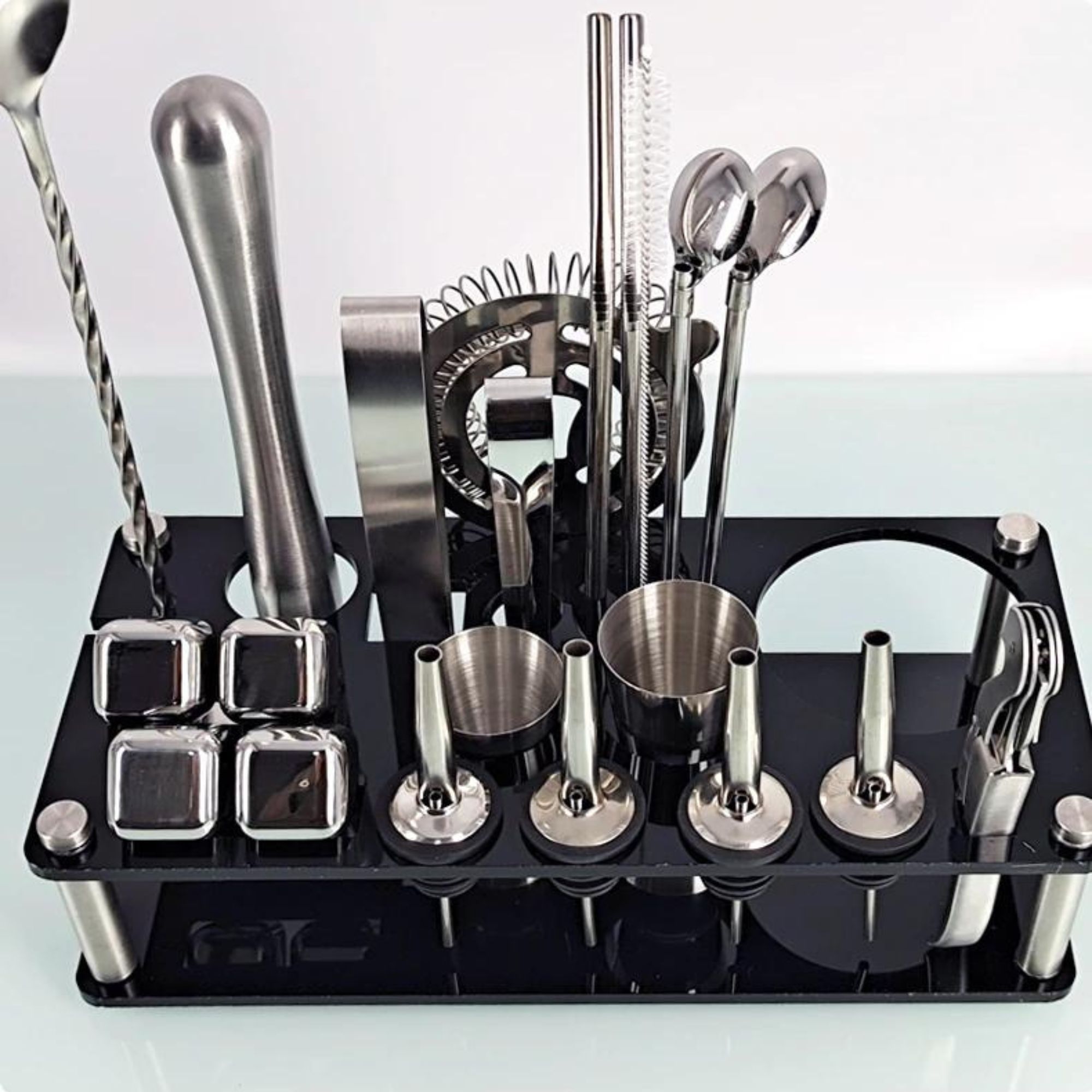 Coctelera Shaker Coctelera Ecomlab Kit Mixología Bartender Acrílico.