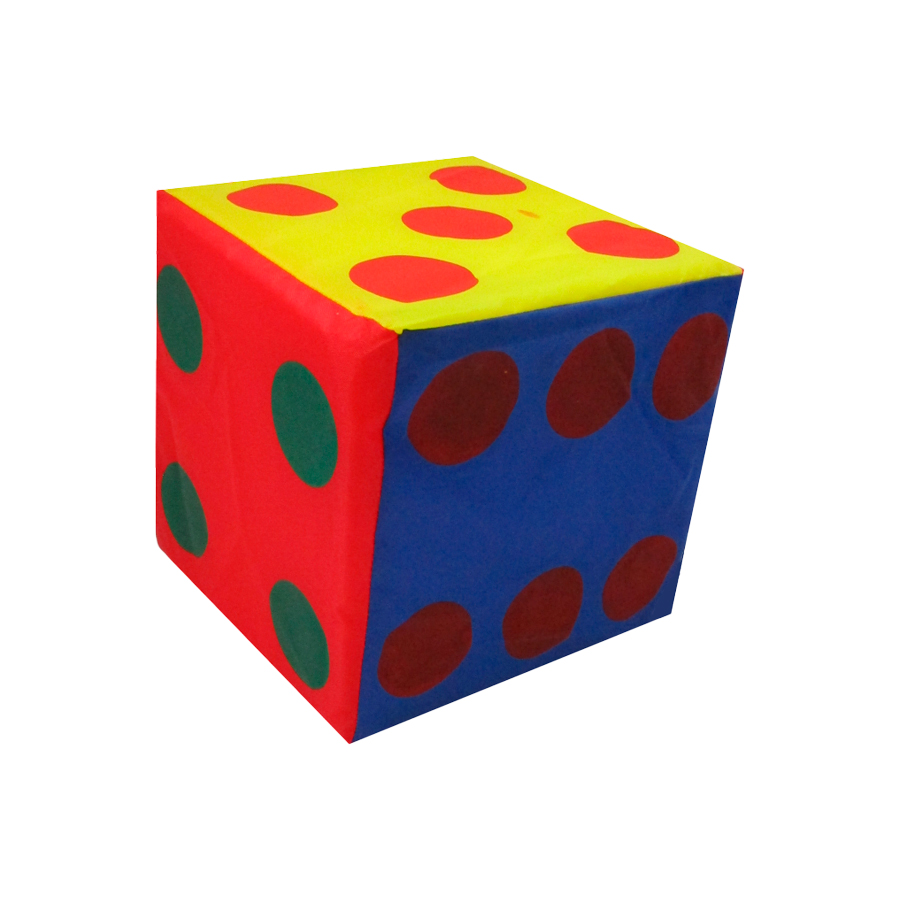 Cubo  De Puntos 15cm DIDJIG Estimulación Temprana Y Aprendizaje Infantil 