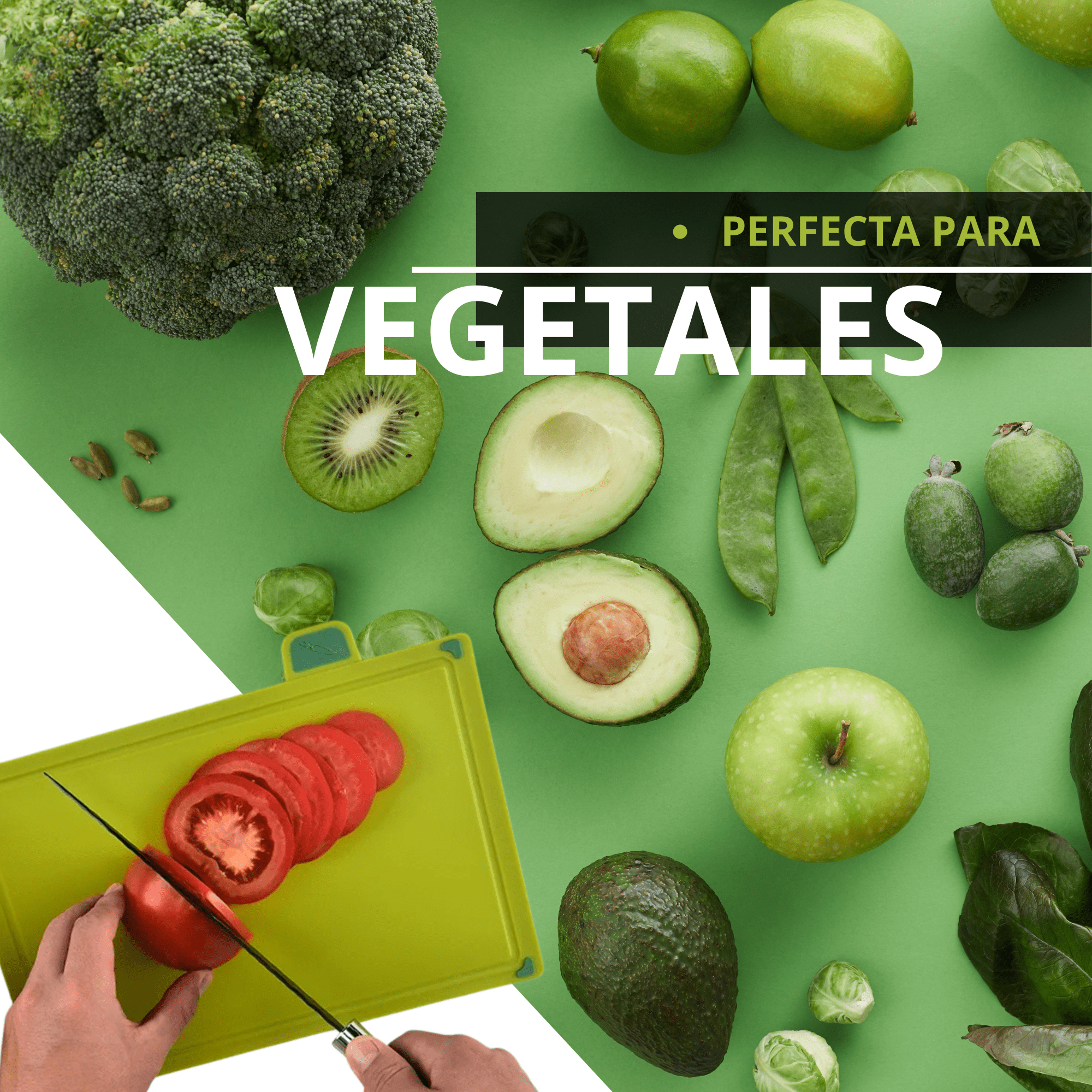 TABLAS PARA PICAR ALIMENTOS ECOMLAB COCINA 4 TABLAS CON BASE.