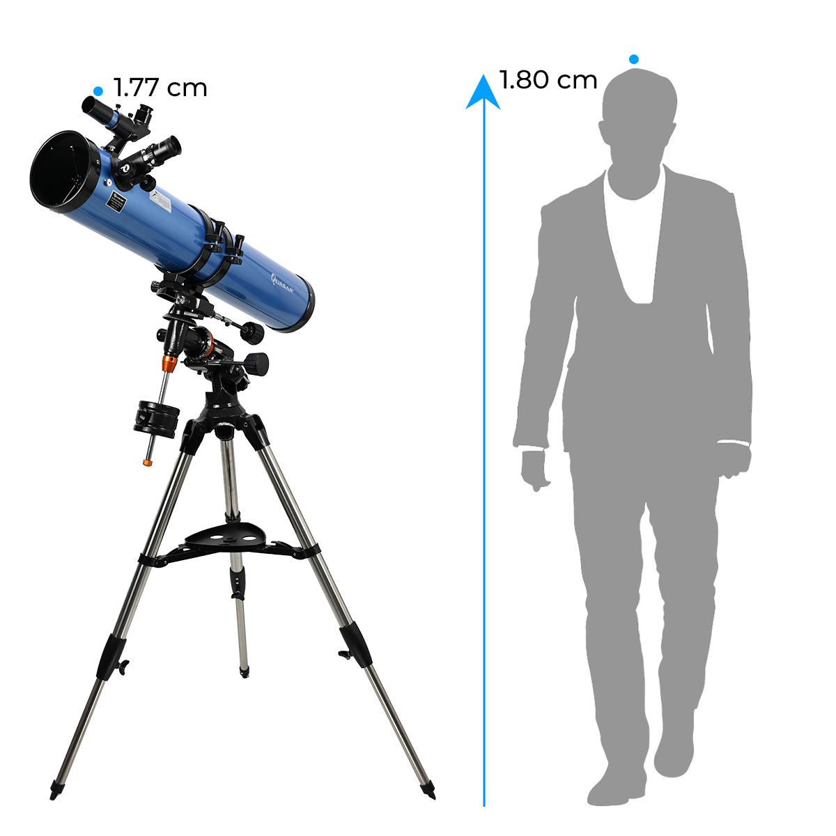 Telescopio Quasar Professional Q150 561x Con Adaptador Smartphone