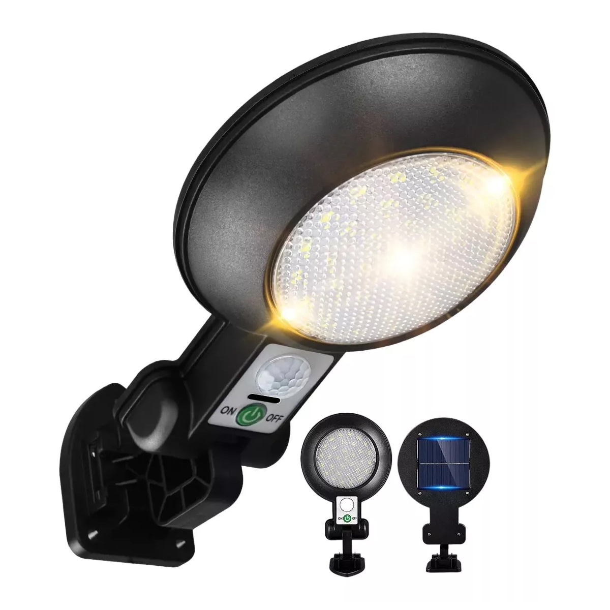 2 Lampara Solar 32 Led 3 Modos + Control Remoto