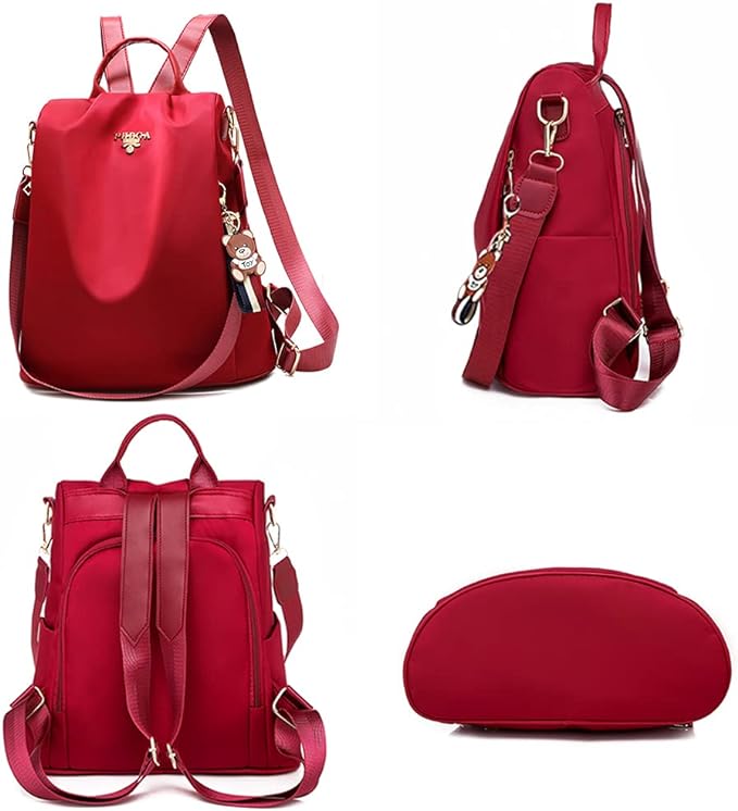 NANWEI Mochilas Antirrobo Impermeable para Mujer, Mochila de Viaje de Gran Capacidad para Casual de Moda.