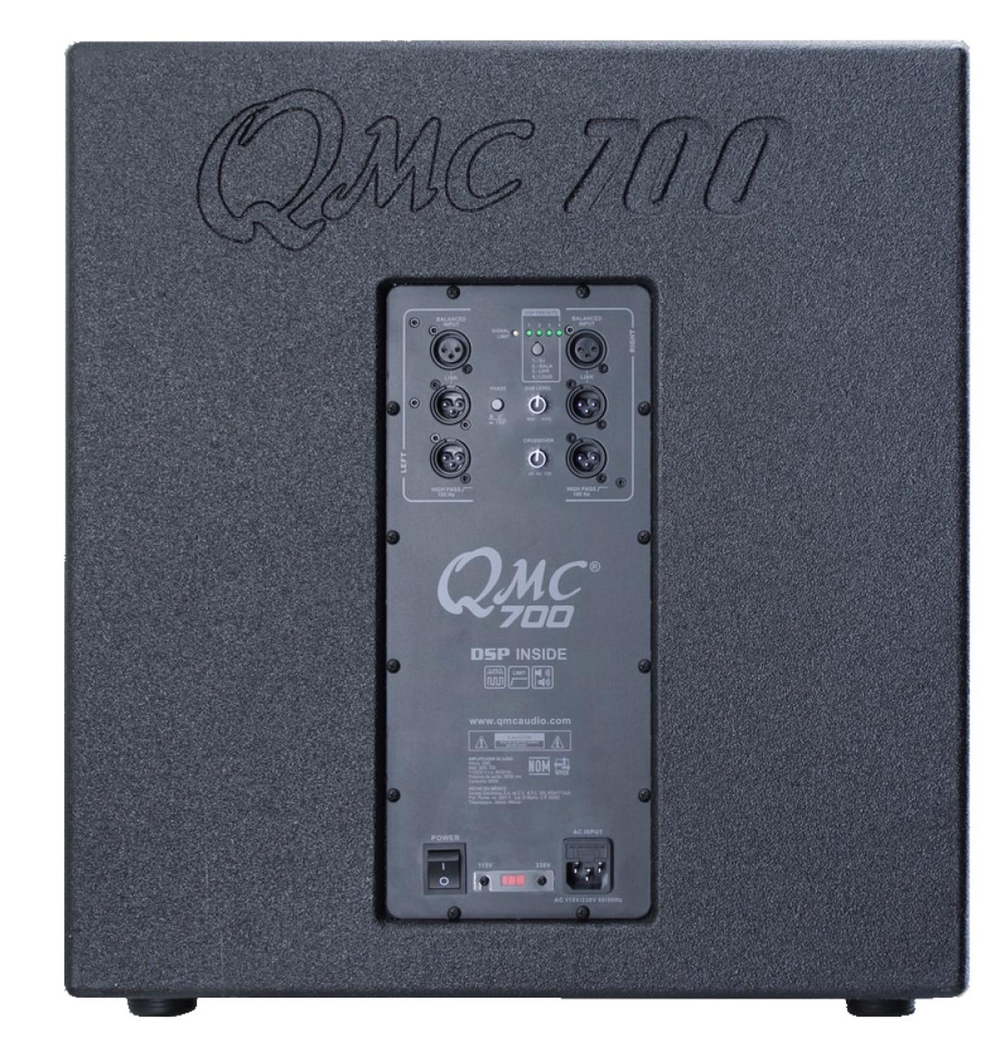 QMC Qmc-700 Subwoofer Activo 18” 700w 126dB Antes QMC-600