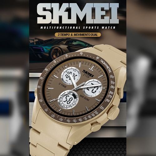 Reloj Elegante Hombre Skmei 2109 Relojes Deportivo Caballero