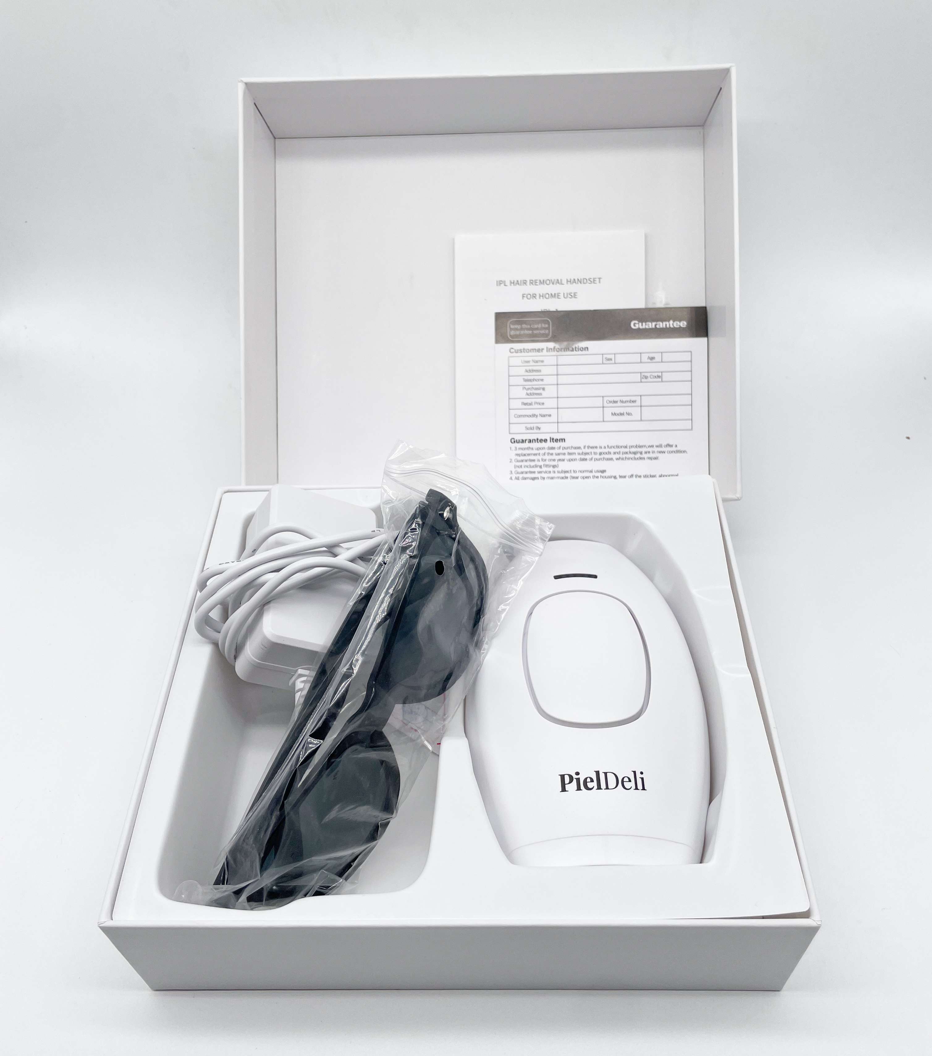 Depiladora permanente IPL, Piel Deli