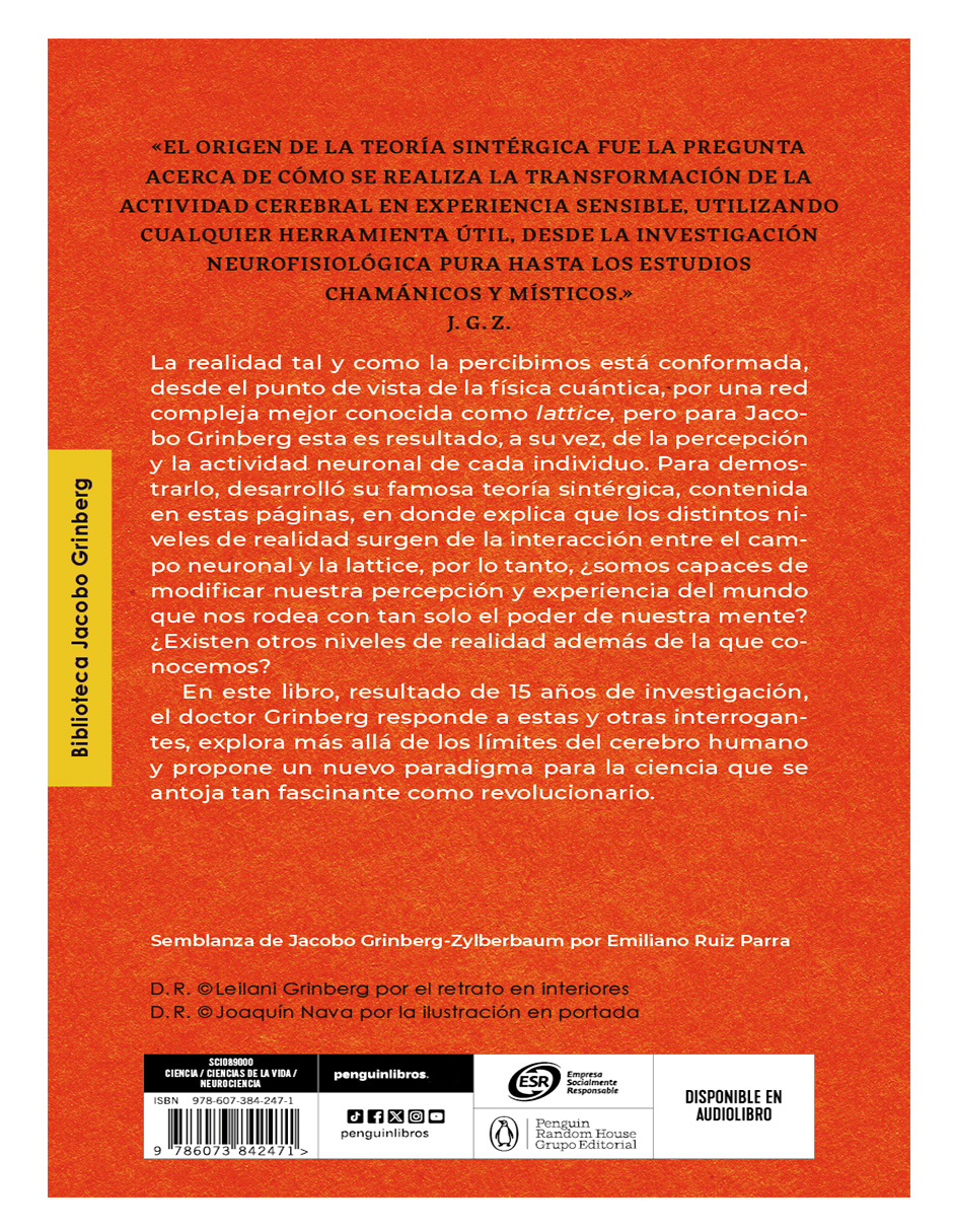 La Teoría Sintergica Autor Jacobo Grinberg 