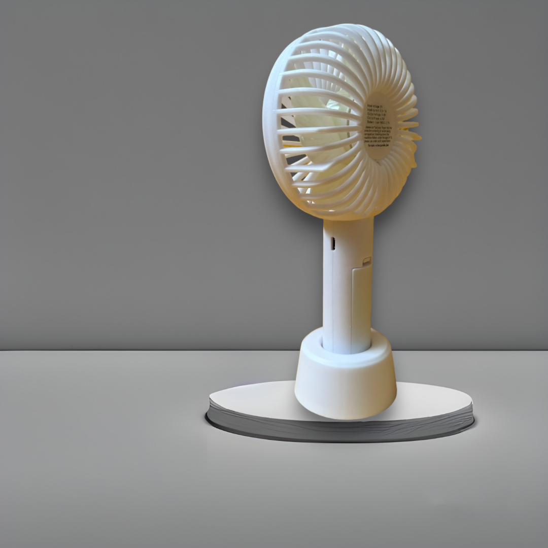 Mini Ventilador Portátil de Mano Recargable