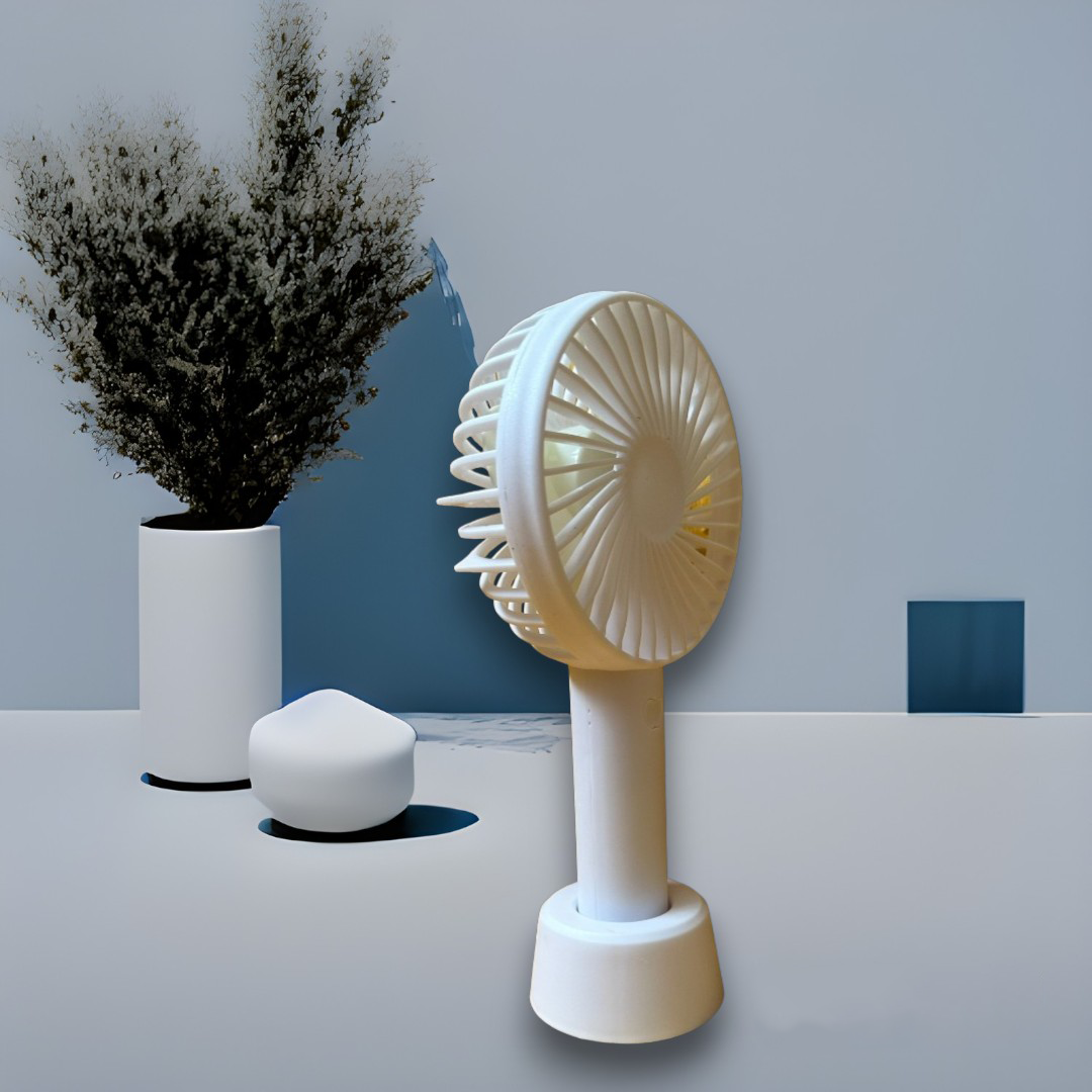 Mini Ventilador Portátil de Mano Recargable
