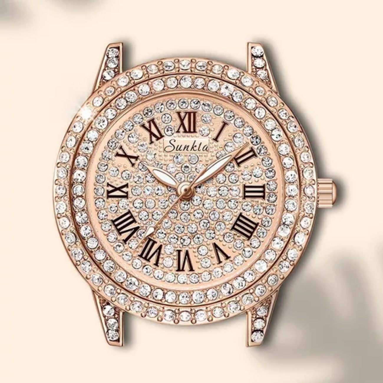 Reloj Clásico De Cuarzo Para Mujer, Reloj De Pulsera Con Dia