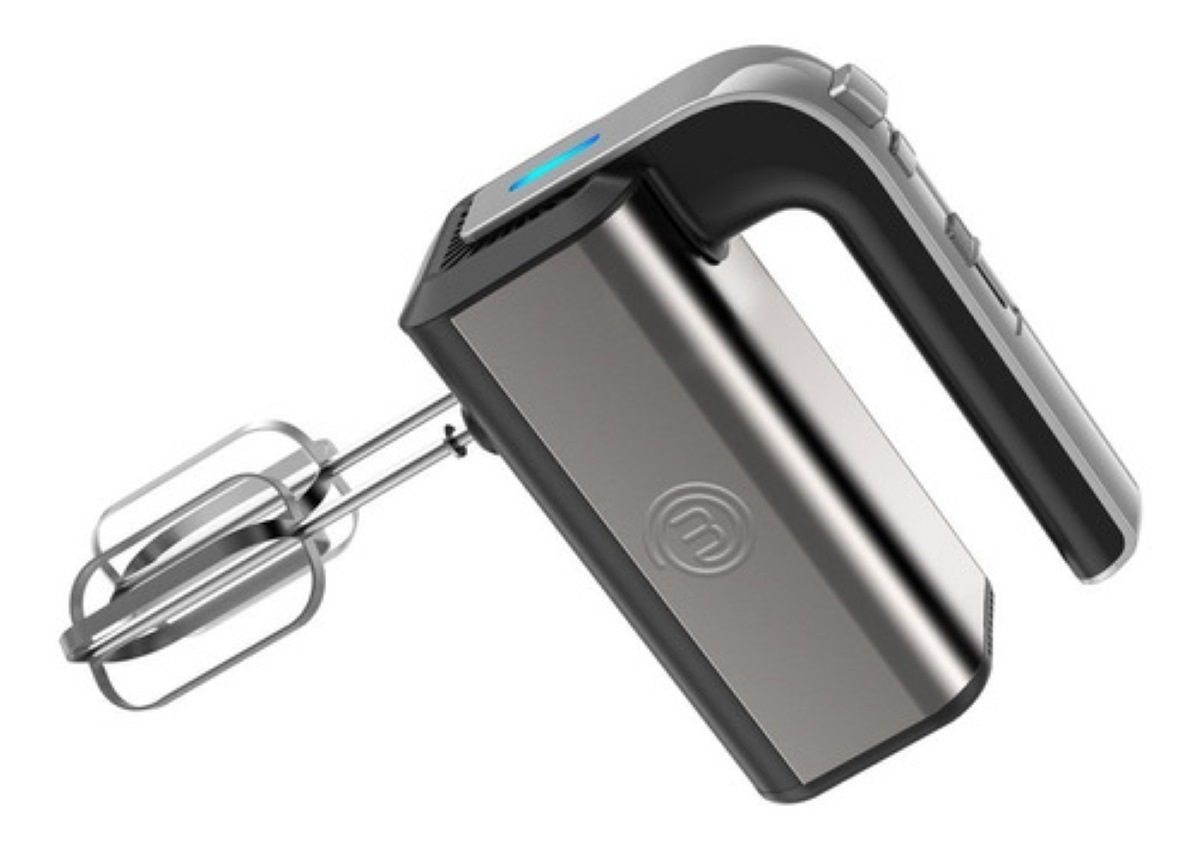 Batidora De Mano Turbo Mix+ Acero Masterchef Color Plateado