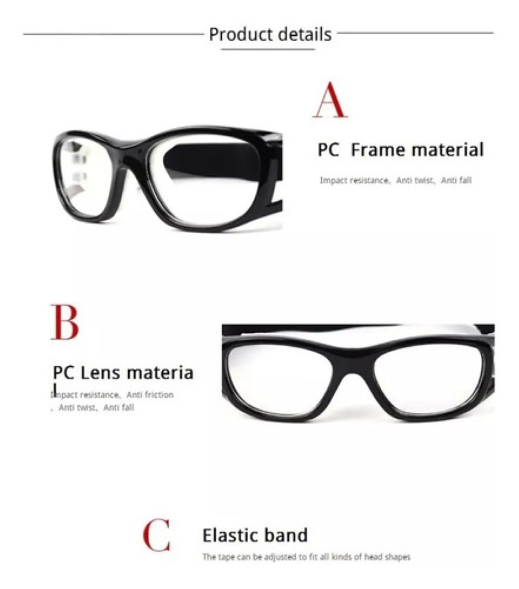 Gafas Deportivo Futbol Basket negro