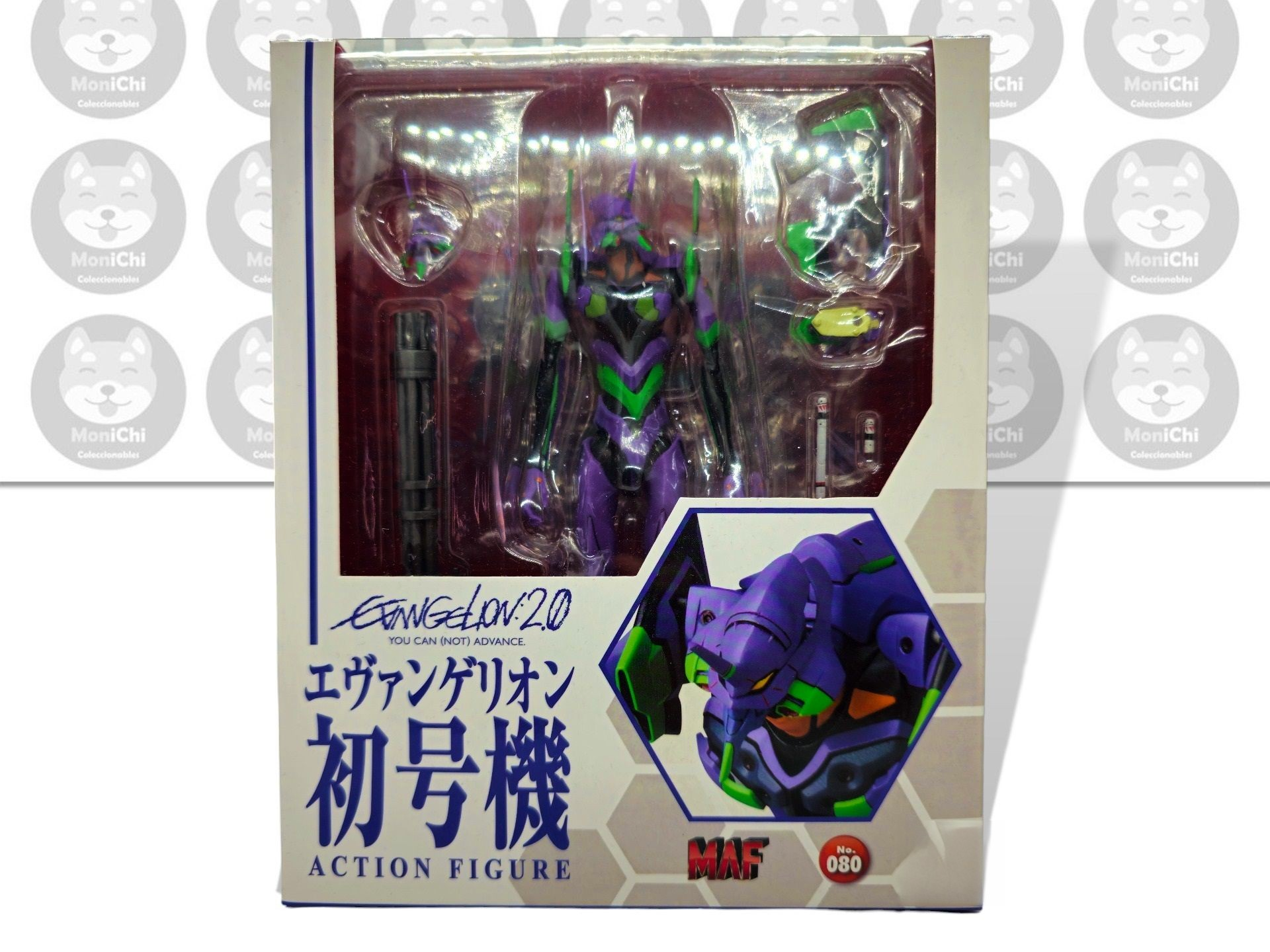 Evangelion Eva 01 Unit 080 Mafex Neon Genesis Figura Anime